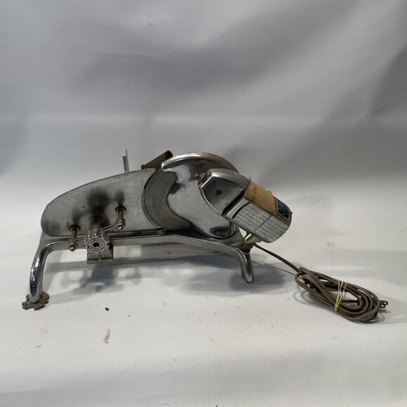 Vtg Slice Crafter Food Slicing Slicer Machine Chrome Electric Model # 900SA - Picture 1 of 6